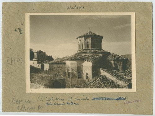 "Catholicon" del convento della Grande Meteora. / positivo / Bettini, Sergio.; / 1925