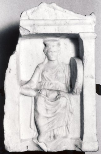 stele votiva / Cibele / secc. II - I a. C. (ipotesi)