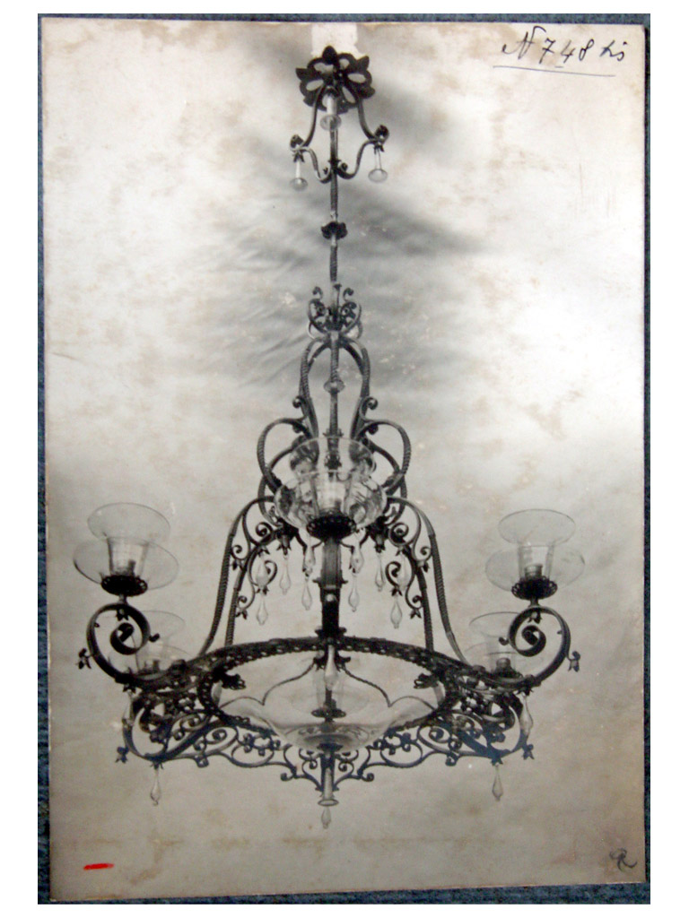 foto lampada INVN. 1096 / positivo / Anonimo; / 1905 ( ca. )