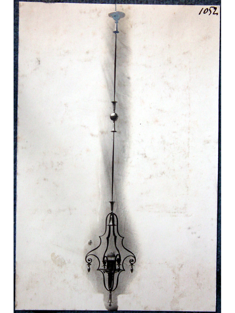 foto lampadario / positivo / Anonimo; / 1905 ( ca. )