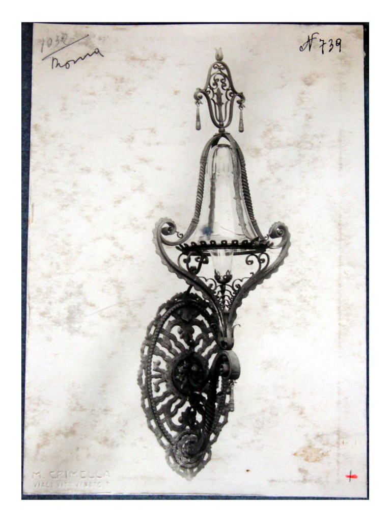 foto lampada INVN. 10 / positivo / Crimella M.; / 1905 ( ca. )