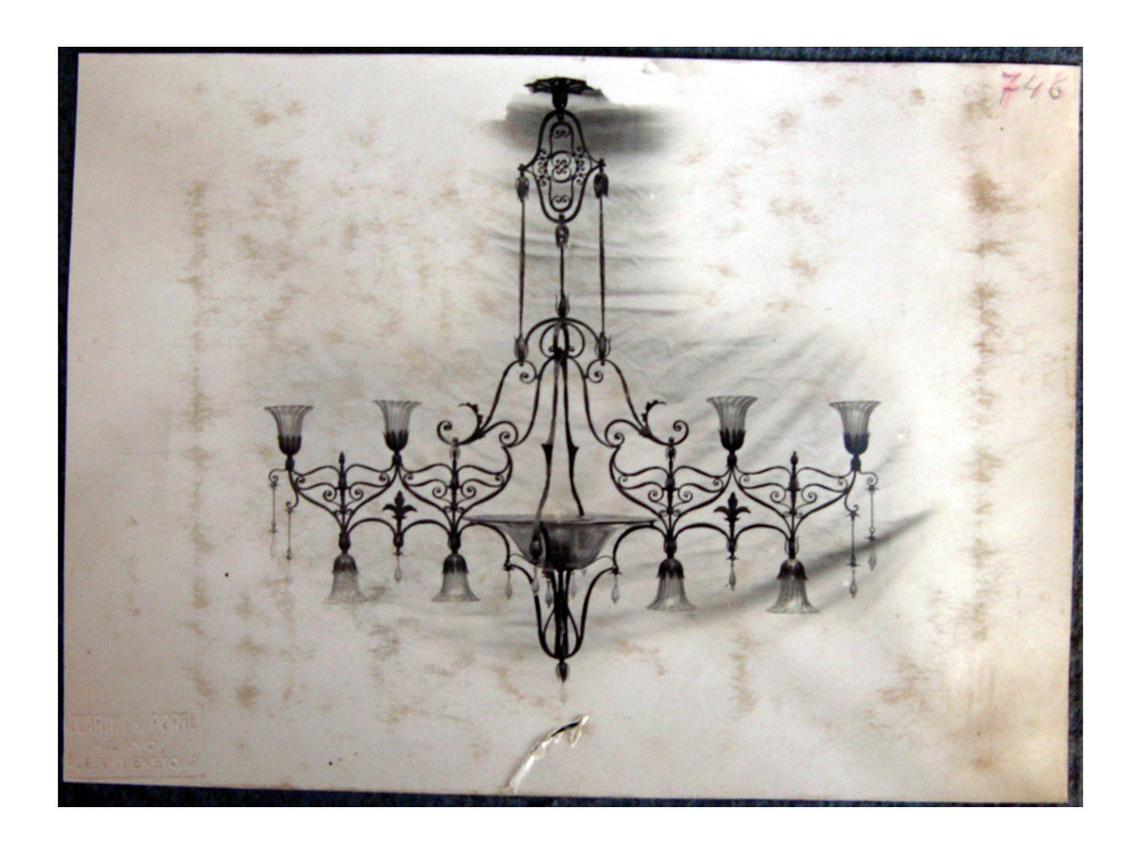 foto lampada INVN. 957 / positivo / 1905 ( ca. )