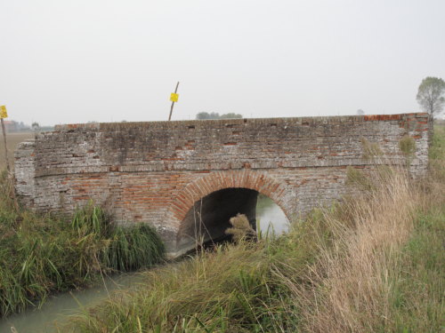 Ponte Gramigne: ponte (demaniale)  / ambito rodigino polesano - periodo ottocentesco - MELARA (ROVIGO) 