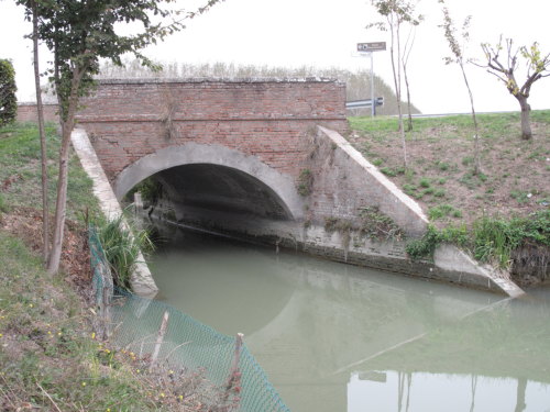 Ponte Spie: ponte (demaniale)  / ambito rodigino polesano - periodo ottocentesco - CASTELNUOVO BARIANO (ROVIGO) 