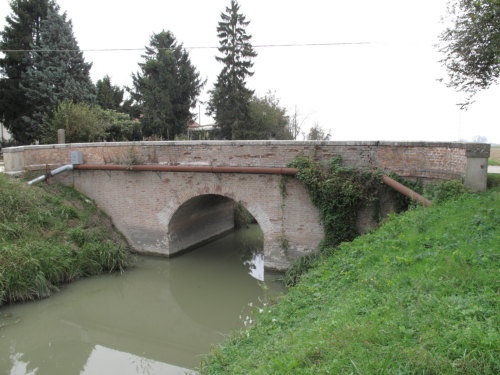 Ponte Gisiola: ponte (demaniale)  / ambito rodigino polesano - periodo ottocentesco - CASTELNUOVO BARIANO (ROVIGO) 