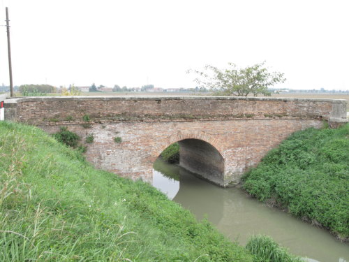Ponte Crispa: ponte (demaniale)  / ambito rodigino polesano - periodo ottocentesco - CASTELNUOVO BARIANO (ROVIGO) 