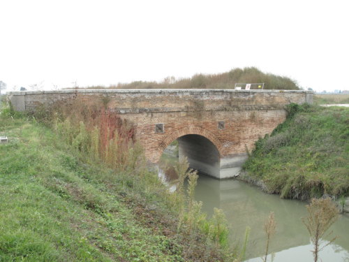 Ponte Pio: ponte (demaniale)  / ambito rodigino polesano - periodo ottocentesco - CASTELNUOVO BARIANO (ROVIGO) 