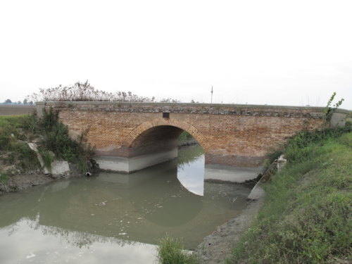 Ponte Graziosa: ponte (demaniale)  / ambito rodigino polesano - periodo ottocentesco - CENESELLI (ROVIGO) 