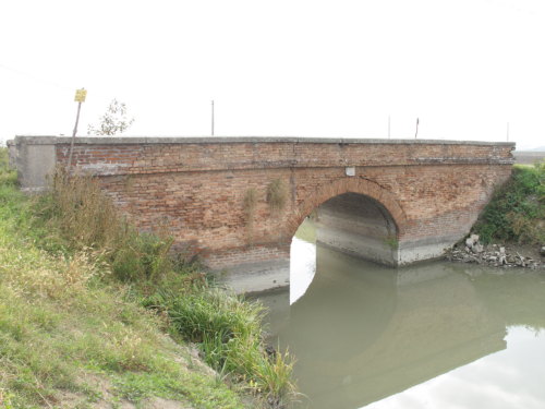 Ponte Gatta: ponte (demaniale)  / ambito rodigino polesano - periodo ottocentesco - CENESELLI (ROVIGO) 
