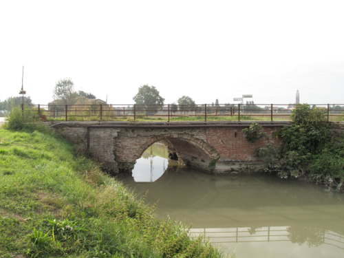 Ponte Angolo: ponte (demaniale)  / ambito rodigino polesano - periodo ottocentesco - CENESELLI (ROVIGO) 