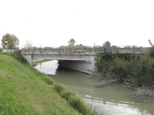 Ponte San Francesco: ponte (demaniale)  / ambito rodigino polesano - periodo ottocentesco - CENESELLI (ROVIGO) 