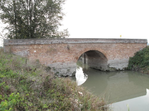 Ponte Dosso Ramina: ponte (demaniale)  / ambito rodigino polesano - periodo ottocentesco - CENESELLI (ROVIGO) 