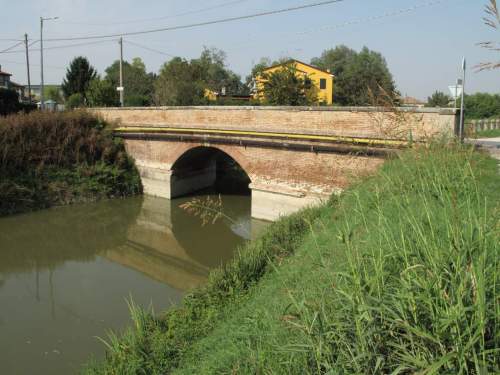 Ponte Veratica: ponte (demaniale)  / ambito rodigino polesano - periodo ottocentesco - SALARA (ROVIGO) 