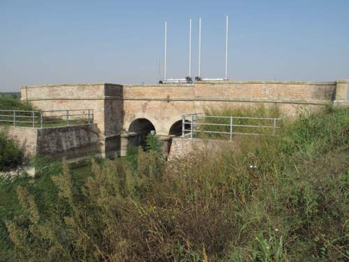 Ponte Sostegno Decimale: ponte (demaniale)  / ambito rodigino polesano - periodo ottocentesco - SALARA (ROVIGO) 