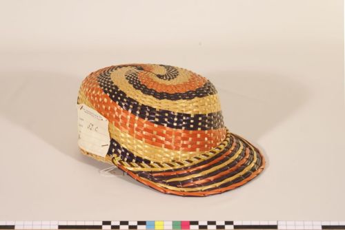 berretto "fantino" con visiera/ Fabbrica cappelli Giambattista Tasca/ ambito marosticense/ 1950 circa 