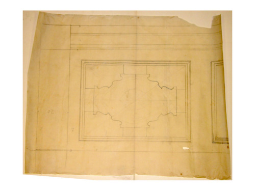 studio per vetrata / disegno / sec. XX