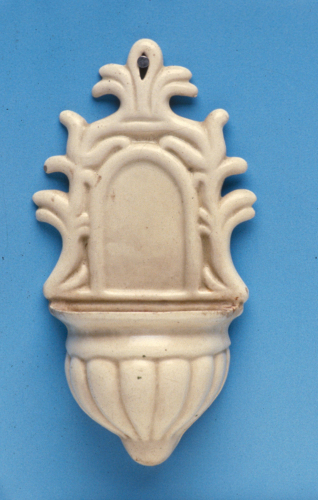 ACQUASANTIERA / manifattura Antonibon / XIX (seconda metà)