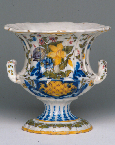 decoro floreale / VASO / manifattura Antonibon / XIX (seconda metà)