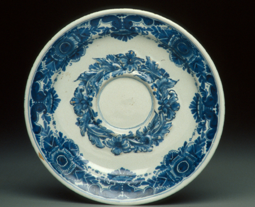 decoro floreale / PIATTO / manifattura Antonibon / XVIII (prima metà)