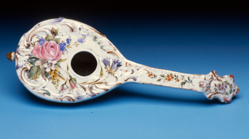 decoro floreale / soprammobile / manifattura Viero / XIX (ultimo quarto)