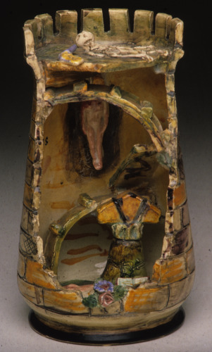 torre di scacchiera con apertura lungo la sezione / SCACCO / XX (metà)