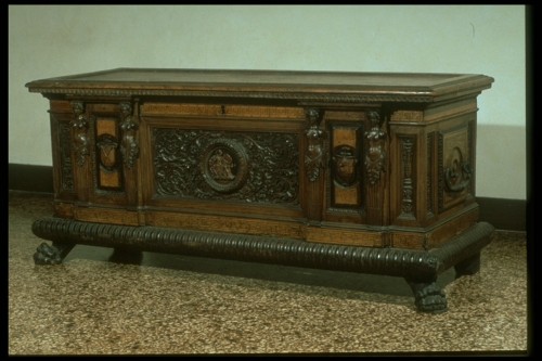 cassone / ambito toscano / secc. XV/ XVI