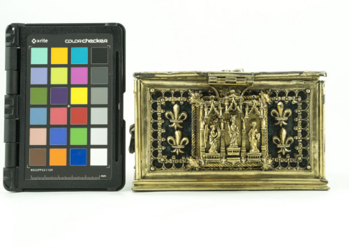 Annunciazione; San Luigi IX / CASSETTA / bottega parigina / sec. XIV (terzo quarto)