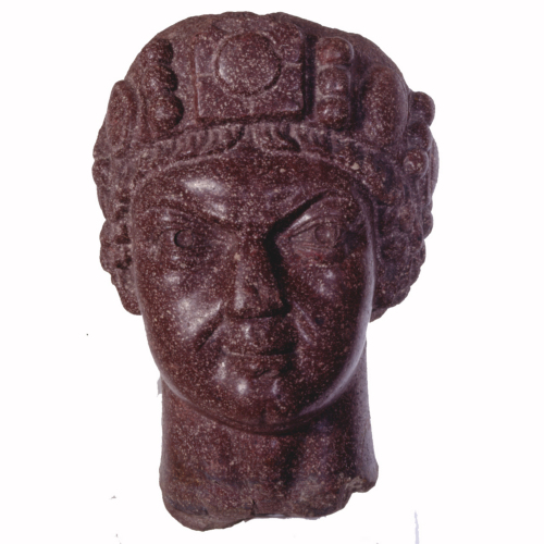 testa / Ritratto di Augusto, forse Giustiniano I / Età romana/ sec. VI d.C. 