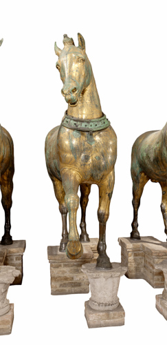 statua / Cavallo / Età romana/ secc. II d.C./ III d.C. 