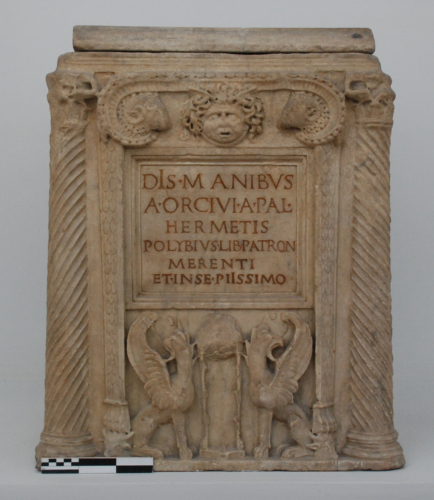 altare / Aulus Orcivius Hermes / sec. I d.C. (seconda metà) 